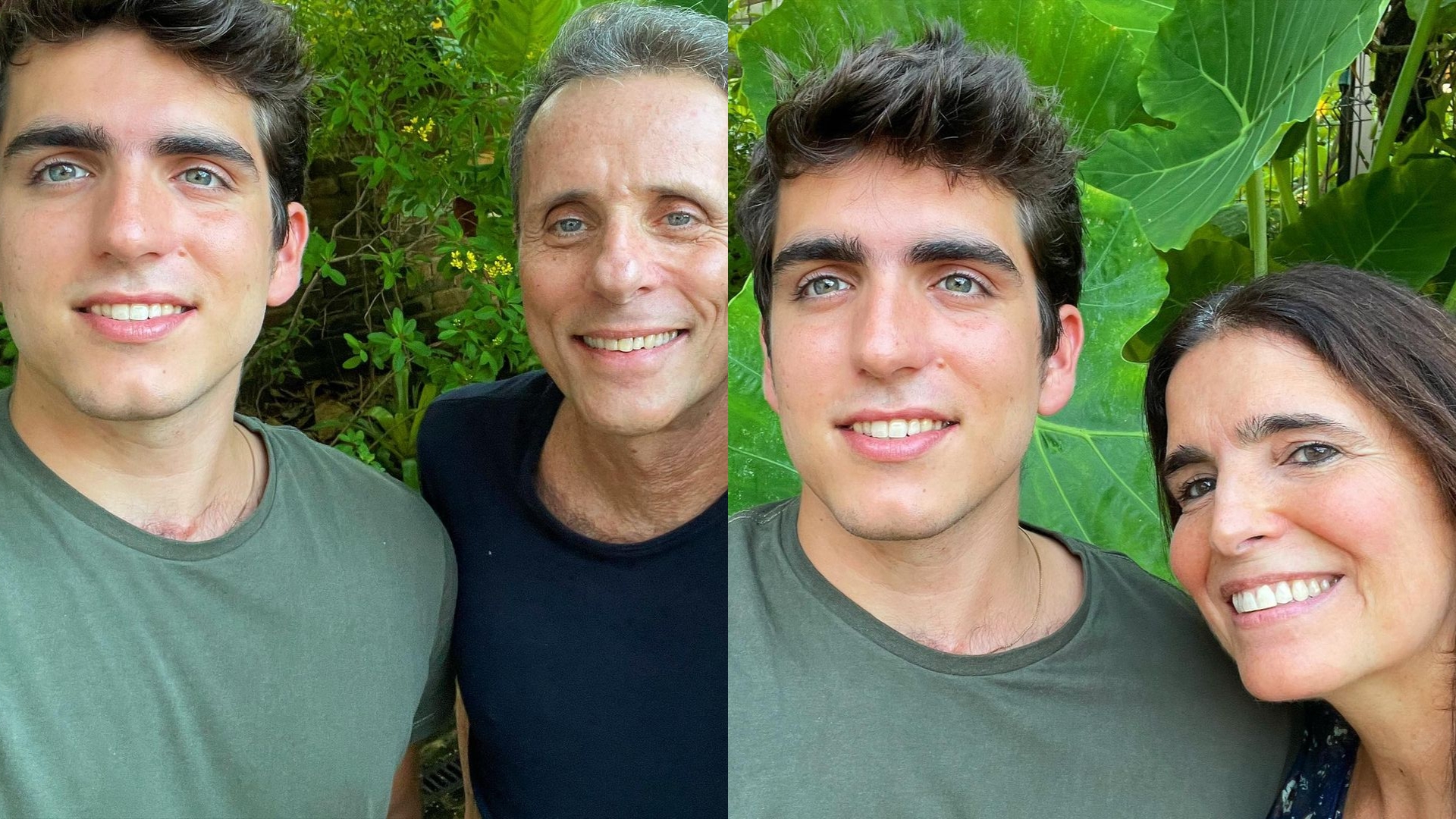 Malu Mader e Tony Bellotto curtem ao lado do filho e internautas ficam chocados com semelhanças: ”Beleza é hereditária”