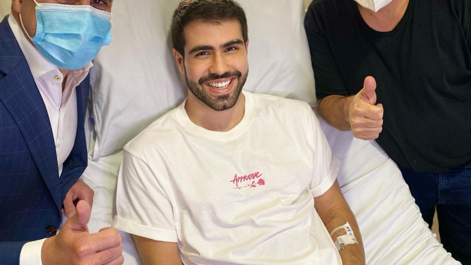 Juliano Laham comemora retirada de tumor e fala de recuperação: “Eu renasci”