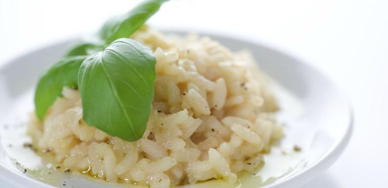 Coma um risoto sem sair da dieta. Anote a receita