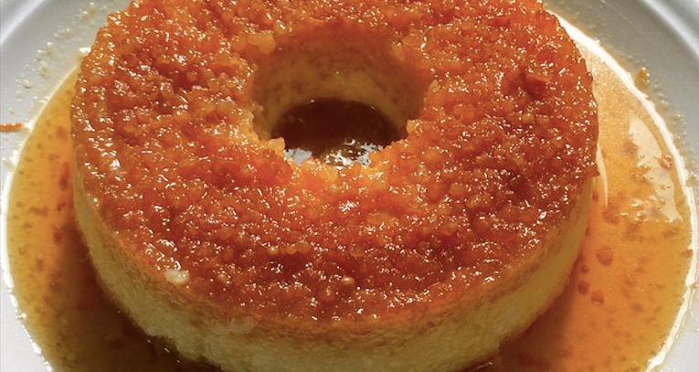 Receita do dia: pudim de tapioca com coco