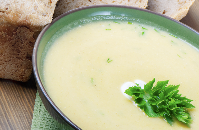 Receita do dia: creme de frango com legumes