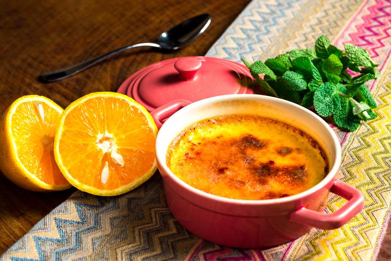 Creme Brulée de Laranja