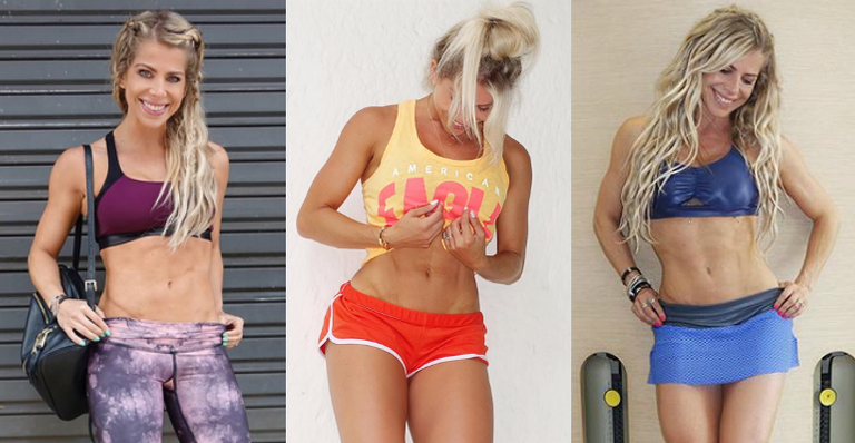 Karina Bacchi dá as dicas para conquistar o corpo de uma musa fitness