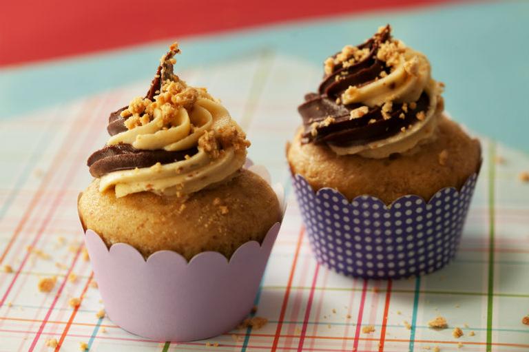Receita do dia: cupcake de paçoca