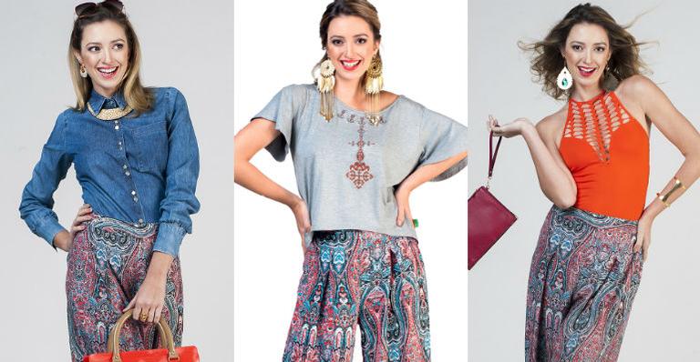 Quatro jeitos de usar a calça oversized