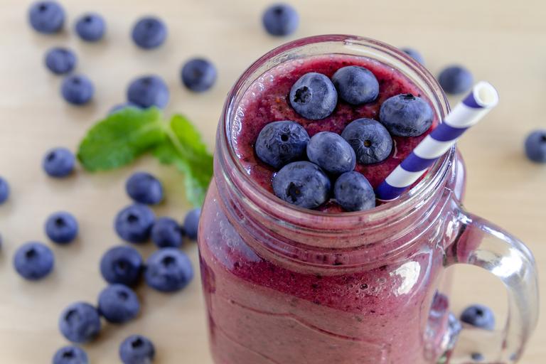 Vitamina mista de Blueberry