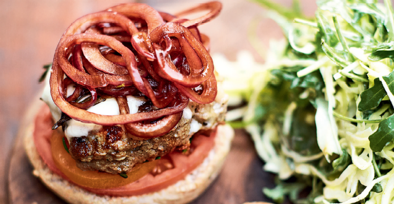 Receita saudável do dia: super-hambúrgueres italianos