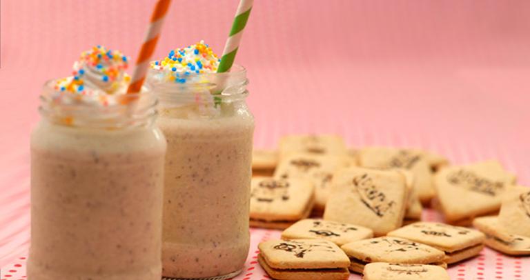 Milkshake de biscoito