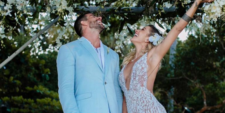 Confira os looks do casamento da blogueira fitness Gabriela Pugliesi