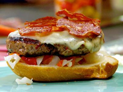 Hambúrguer de Salame