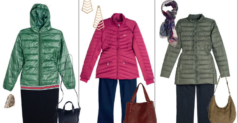Invista no conforto e na versatilidade da puff jacket