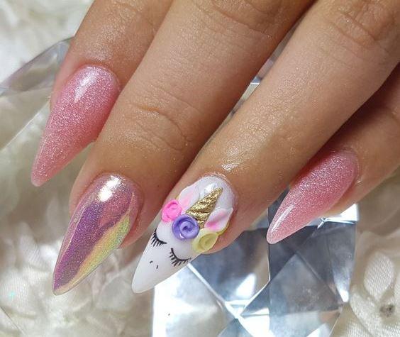 Unhas de unicórnio