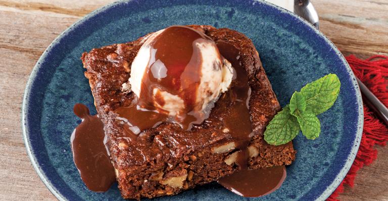 Receita do dia: brownie de chocolate