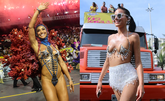 Inspire-se nos looks das famosas para cair na folia