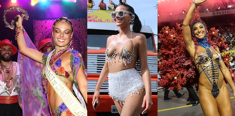 Vote na famosa que mais brilhou neste Carnaval