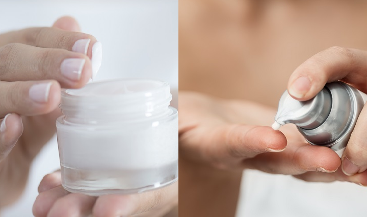Sérum x creme facial