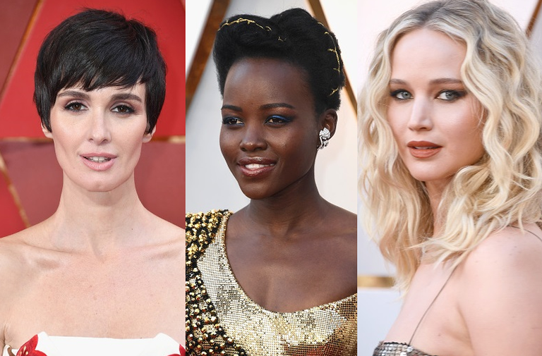 Os makes e os penteados mais arrasadores do Oscar 2018