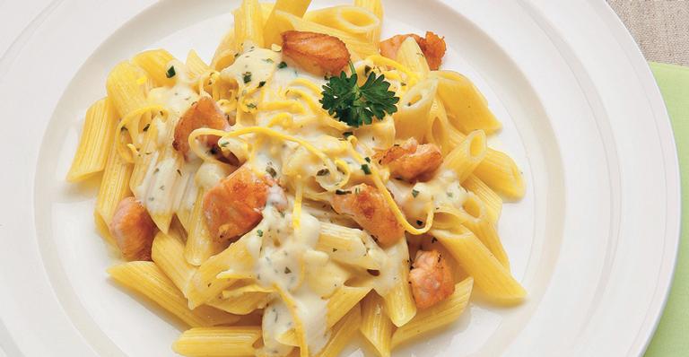 Receita do dia: Penne com Molho de Limão