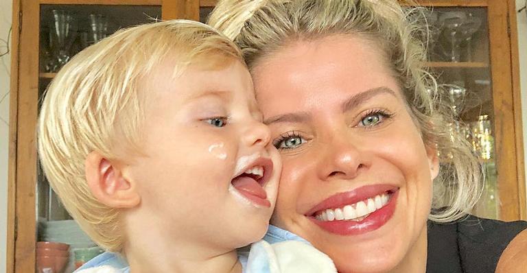 Alerta de mamãe coruja! Karina Bacchi posta foto com filho e revela disposição surpreendente de Enrico Bacchi