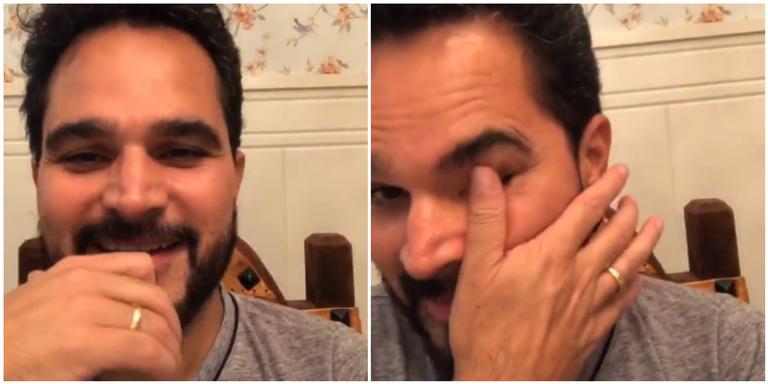 Luciano Camargo cai no choro após realizar sonho das filhas: ”Ainda não caiu a ficha pra nenhum de nós”