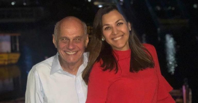 Mulher de Ricardo Boechat, Versuka compartilha vídeo emocionante do marido: ”Cuide de quem você ama”