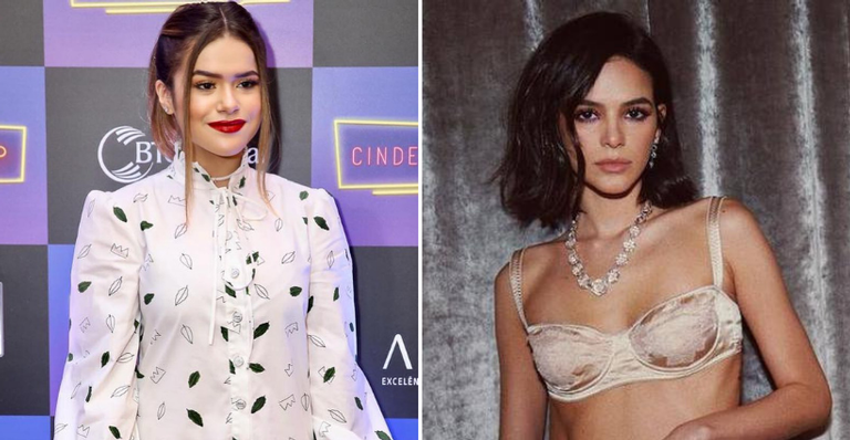 Maisa solta o verbo em post e Bruna Marquezine reage: ”Nunca erra”