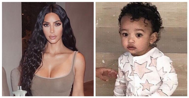 Com apenas 1 ano, filha de Kim Kardashian ostenta look de R$ 7 mil