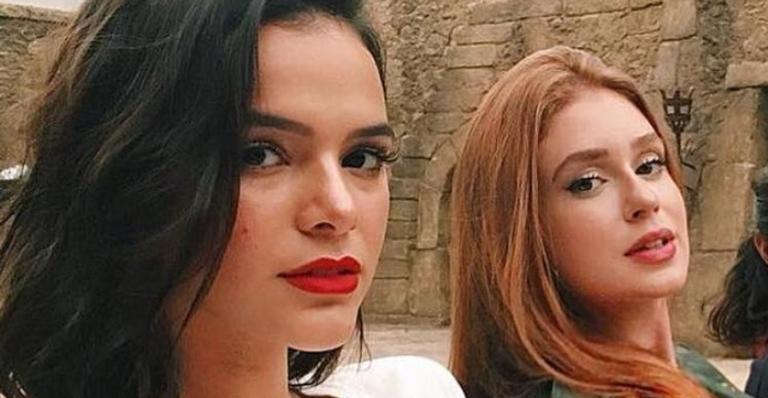 Bruna Marquezine acaba com mistério e revela tudo sobre relação com Marina Ruy Barbosa: ”Não somos amigas”