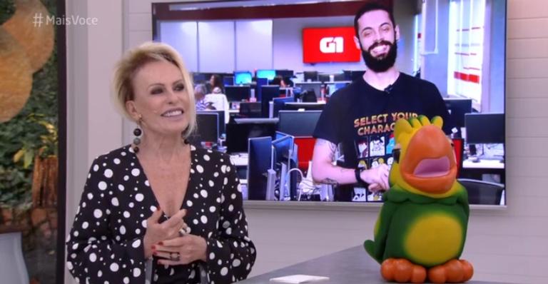 Durante o ‘Mais Você’, repórter dá resposta inusitada à Ana Maria Braga