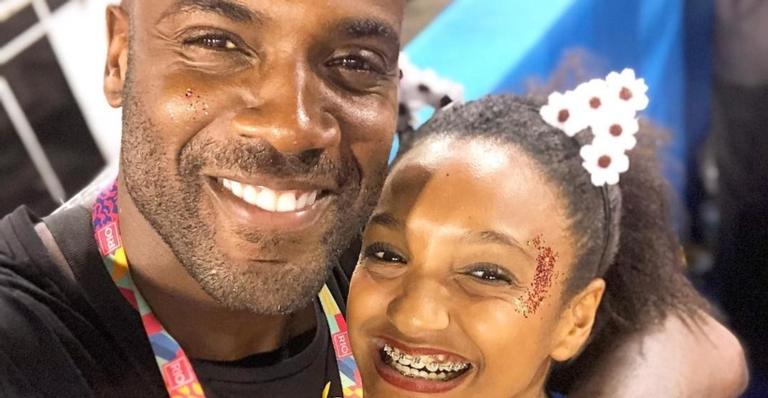Rafael Zulu fala sobre a criação da filha de 12 anos: ”Converso com a Luiza sobre tudo”