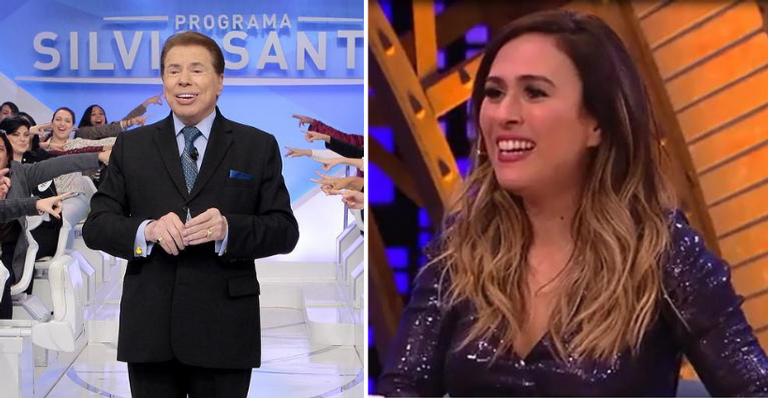 Silvio Santos rasga elogios a Tatá Werneck e humorista responde: ”Me emocionei muito”