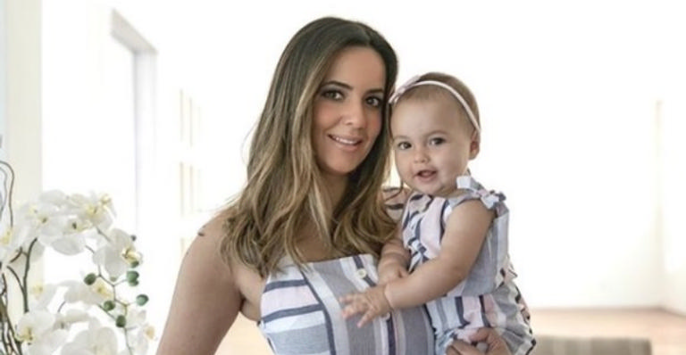 Bebê de Paloma Tocci cai do trocador: ”Sensação de culpa”