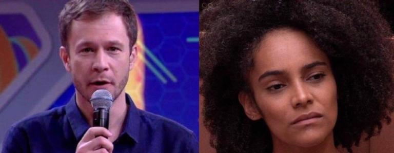 Gabriela manda indireta para Tiago Leifert e depois se arrepende; veja