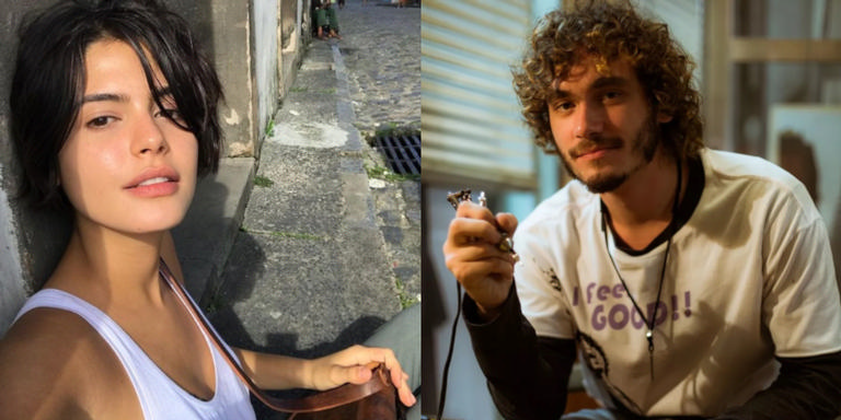 Julia Dalavia é flagrada aos beijos com ex-ator de Malhação