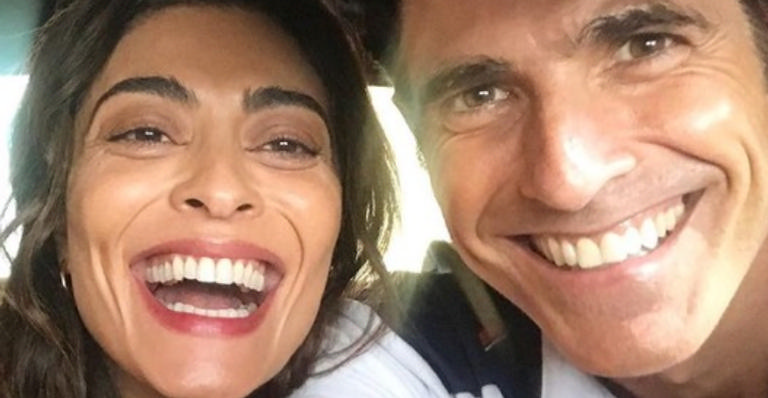 Reynaldo Gianecchini comemora papel ao lado de Juliana Paes: ”Será que vocês vão shippar?”