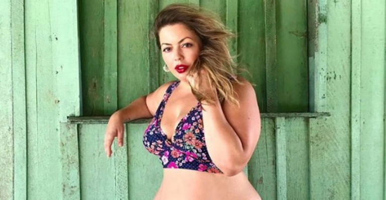 Fluvia Lacerda mostra barriga após gravidez: ”Nunca me incomodou”