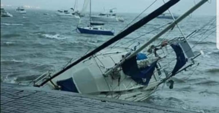 Veja como ficou o local próximo de onde Caroline Bittencourt desapareceu em Ilhabela após temporal