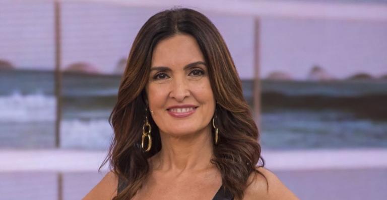 Fátima Bernardes se diverte com filtro de criança e surge com cara de bebê; veja como ficou