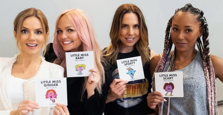 Sem Victoria Beckham, Spice Girls divulgam novo cenário de show