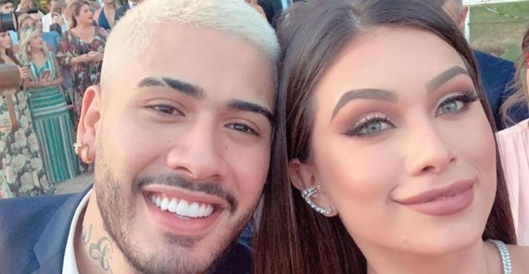 Kevinho dá beijão em Flavia Pavanelli e os dois reatam em casamento de Carlinhos Maia