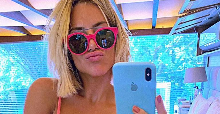 Giovanna Ewbank paga mico ao entrar no quarto errado do hotel: ”Não era o Bruno”