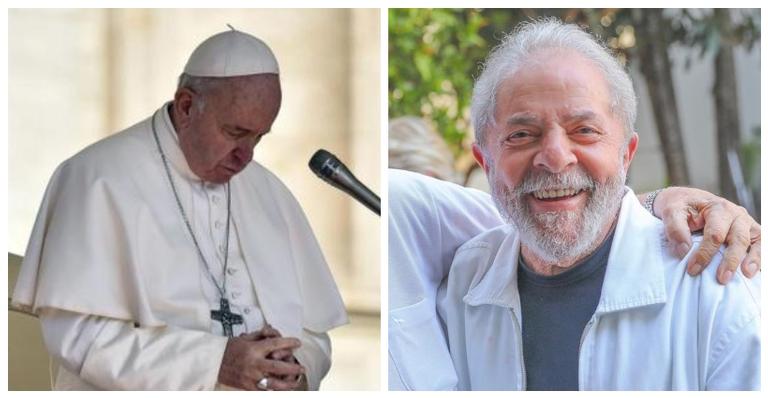 Papa Francisco manda carta especial ao ex-presidente Lula: ”No final, o bem vencerá o mal”