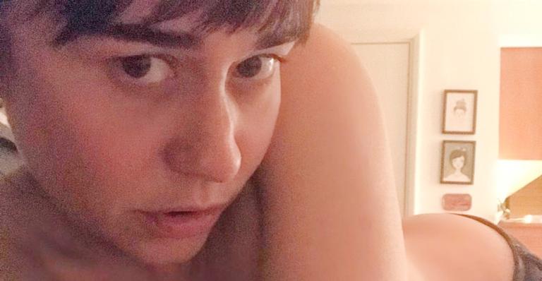 Alessandra Negrini manda nudes e dá dica: ”Ângulos bons”