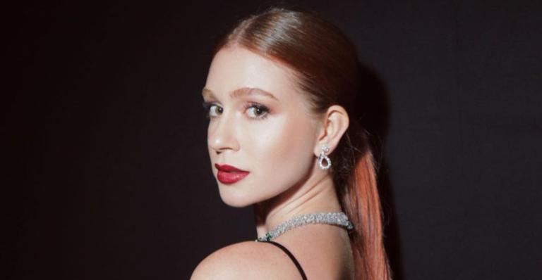 Marina Ruy Barbosa vai de lingerie a evento e ganha elogios: ”Ela pode”