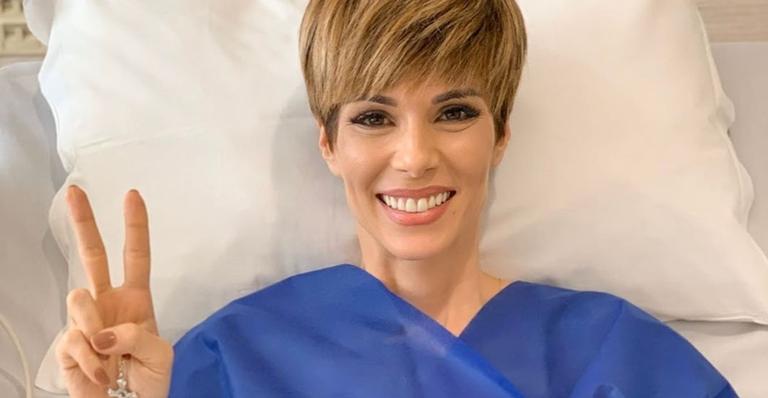 Ana Furtado celebra o fim de seu tratamento contra o câncer de mama
