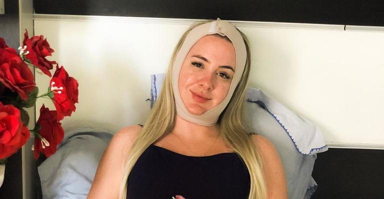 Patrícia Leitte mostra resultado de cirurgia, compara antes e depois e avisa que fará novo procedimento