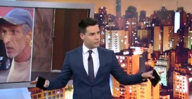 Irmão de assassino de Rafael Miguel detona Luiz Bacci ao vivo no ‘Cidade Alerta’