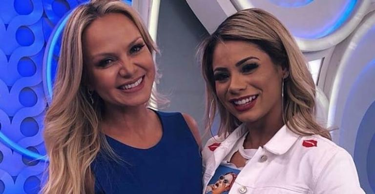 Eliana dá show de rebolado ao lado de Lexa durante gravação de programa