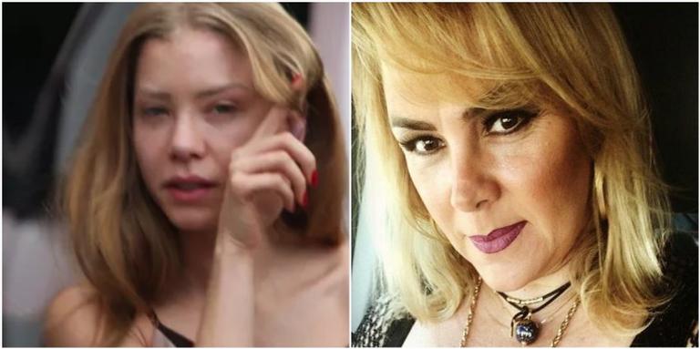 Internautas comparam Najila Trindade com ex-paquita Ana Paula: ”Desserviço às mulheres que sofrem com agressões”