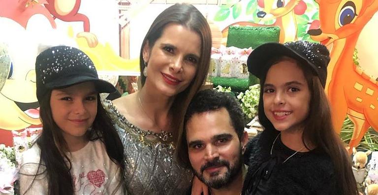 Após dias fora de casa, Luciano Camargo reencontra filhas em vídeo emocionante; Confira!
